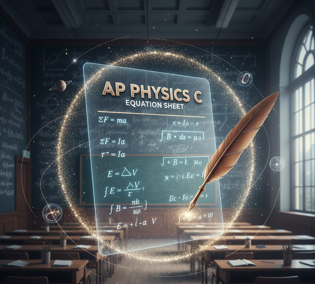 AP Physics C Equation Sheet: Your Ultimate Study Companion