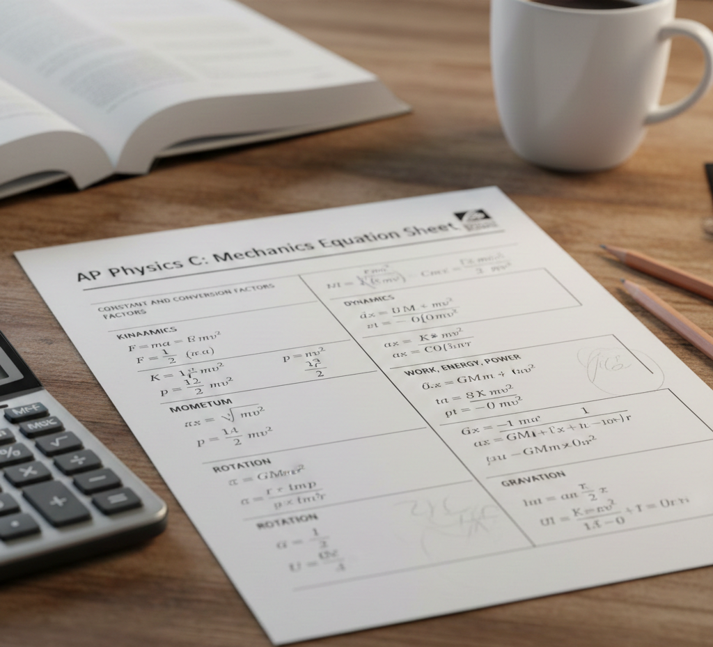 AP Physics Mechanics Equation Sheet: Your Ultimate Guide