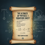 The Ultimate AP Physics 1 Equation Sheet: Your Essential Guide