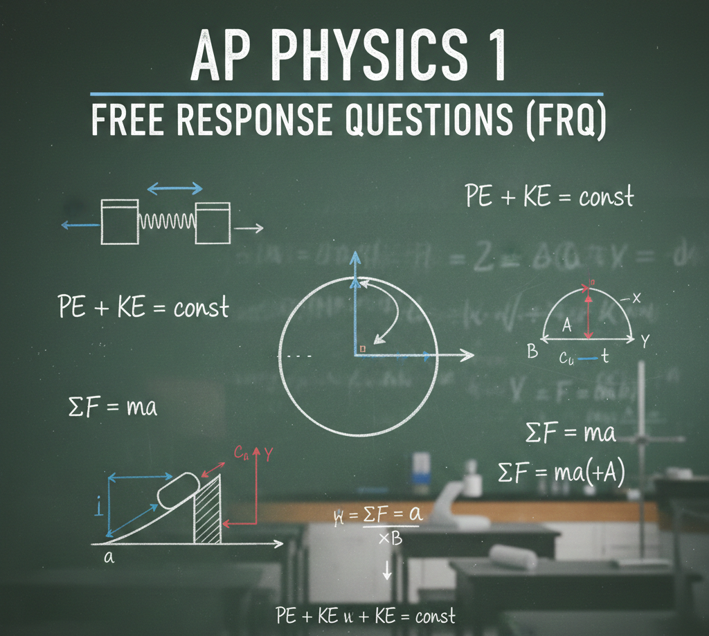 Mastering AP Physics 1 FRQ: Tips and Strategies for Success