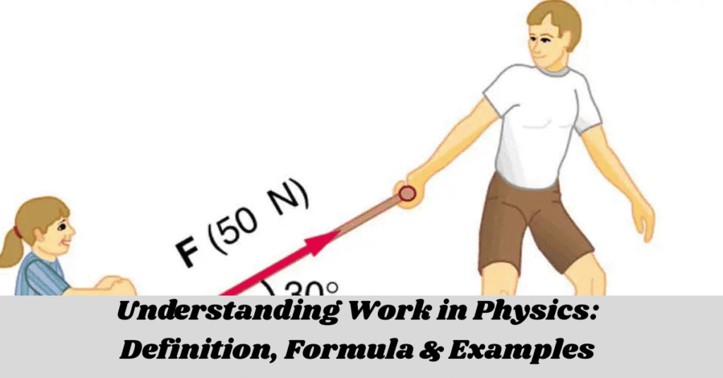 Understanding Work in Physics: Definition, Formula & Examples