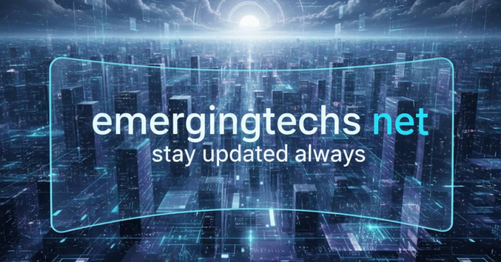 EmergingTechs.net: Stay Updated Always With Future Tech Trends