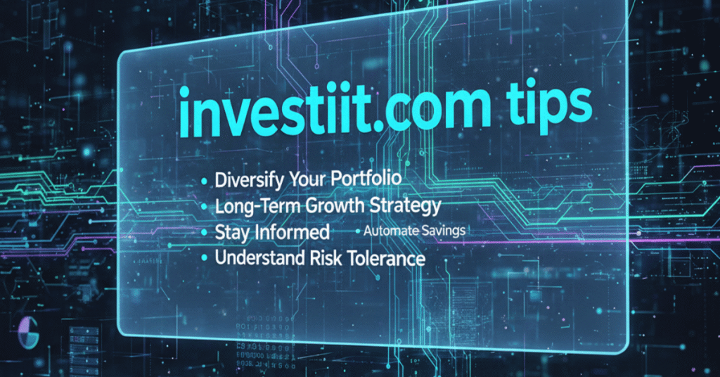 Investiit.com Tips: How to Make Smarter Investment Decisions