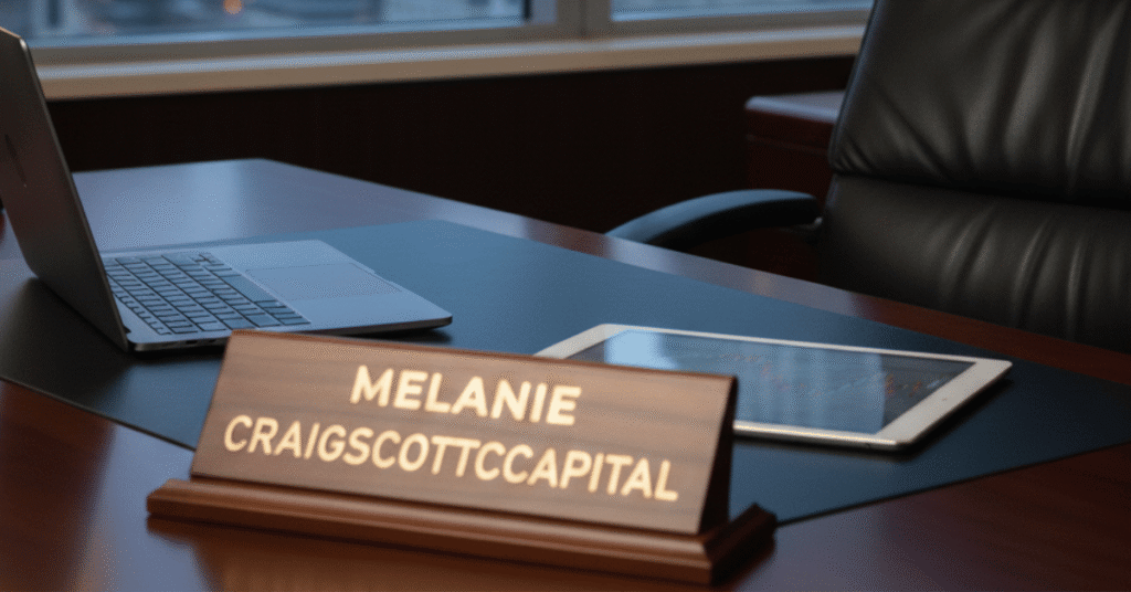 Who Is Melanie From CraigScottCapital? Full Guide